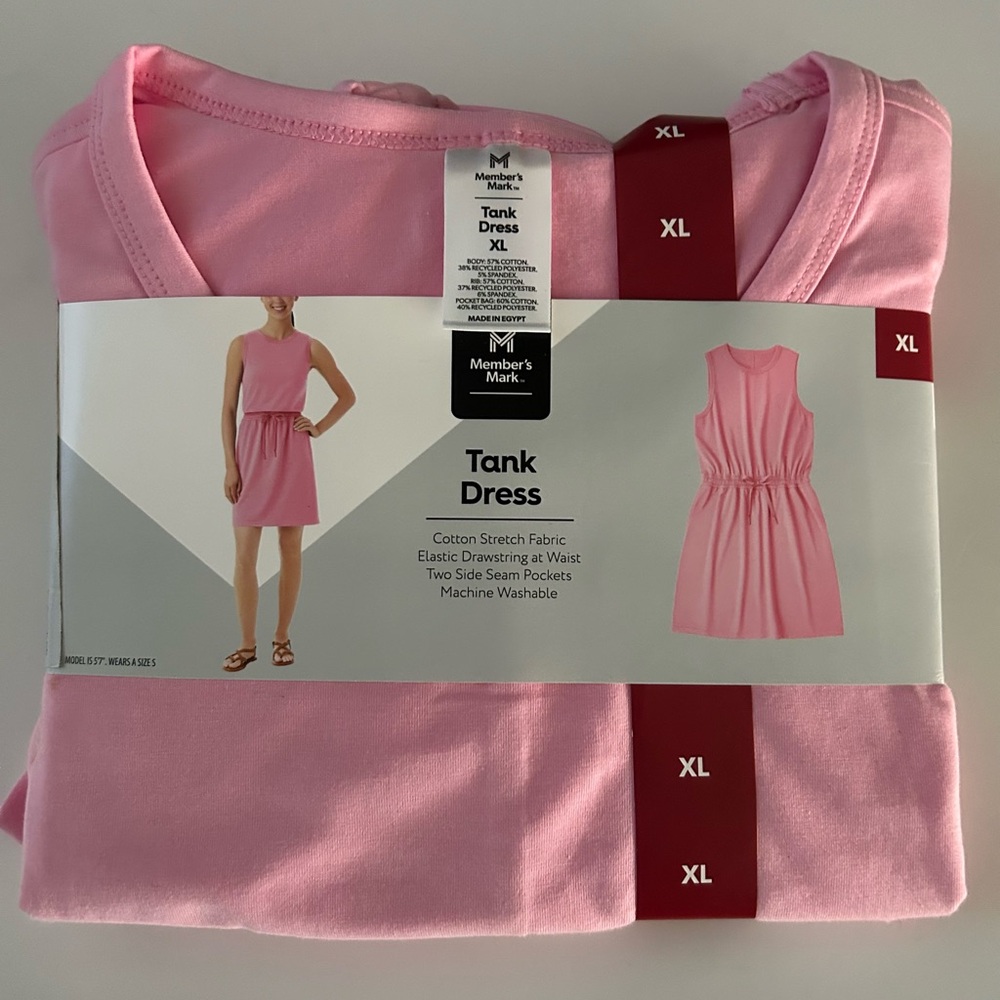 Member's Mark Pink Tank Dress